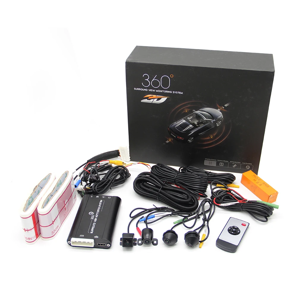 

720P 1080P DVR 3D Bird View Panoramic Parking Sensor 360 car camera For Parking Reserving Driving