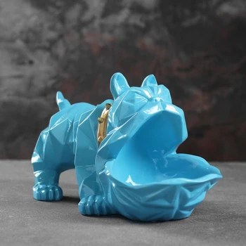 

Stand under the small English Bulldog blue 30 х14х16,5 cm 4832886