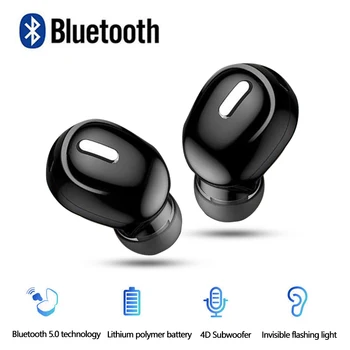 

X9 Mini Wireless Bluetooth 5.0 Earphone In Ear Sport with Mic Handsfree Headset Earbuds for Samsung Headphones for Huawei Xiaomi