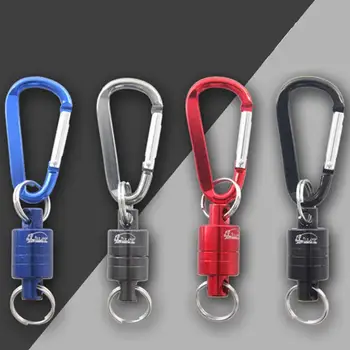 

Strong Magnetic Carabiner Portable Outdoor Fishing Mountaineering Release Lanyard