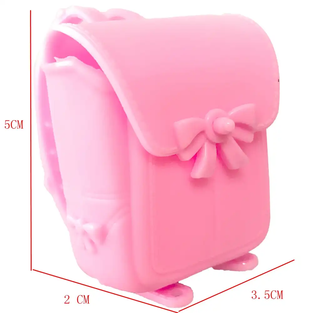 pink knapsack