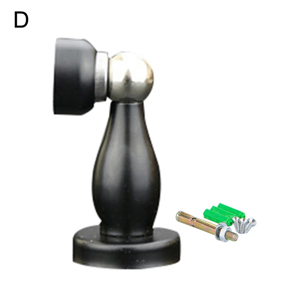Металлический магнитный дверной Стопор 3 винта магнитный дверной стопор Deurstopper дверной держатель настенный дверной стопор для улучшения дома дверной стопор