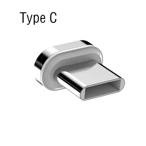 Магнитный кабель PUJIMAX для быстрой зарядки на 90 градусов, кабель usb c type-c, шнур для передачи данных, зарядное устройство usb-c для samsung S8 Note 9 8 Xiaomi mi8 mi6 - Цвет: For Type C Plug