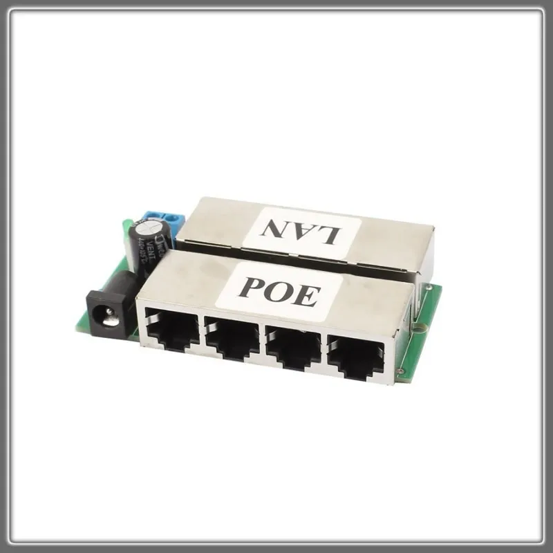 4 порта LAN + POE (8 8 POE) Порты пассивный переходник штыревой Мощность Over Ethernet