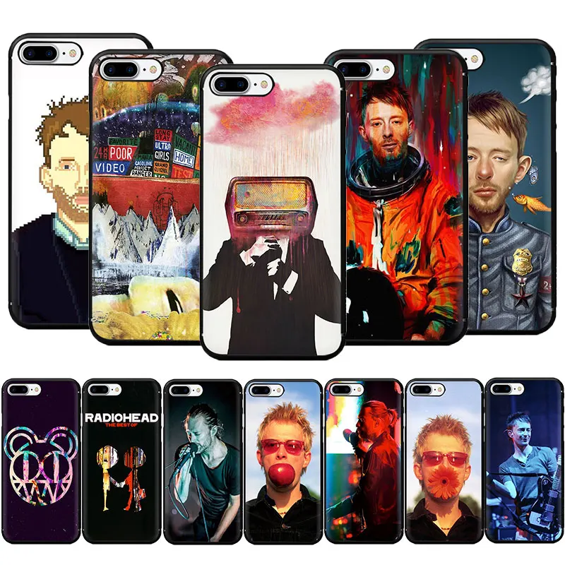 Мягкий ТПУ чехол для телефона радио Head Thom Yorke iPhone 12 Mini SE 2020 11 Pro 5 5s 6 6s 7 8 Plus X XR XS MAX |