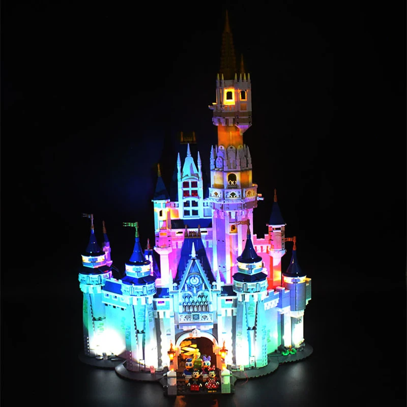 Led Light For 16008 Lepinblocks Idea 71040 Fairy Tale Castle Building Blocks Bricks Model (Not Include Blocks Set)|Blocks| - AliExpress