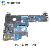 NOKOTION LA-5251P 598764-001 610549-001 для hp Pavilion 2540P материнская плата для ноутбука I5-540M процессор DDR3 полный тест