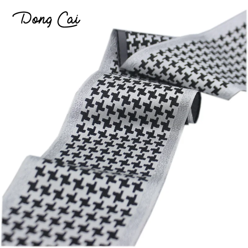 IDONCAI Vintage Jacquard Ribbon Geometry Embroidery Lace Trim DIY Clothes Curtain Accessories Fabric 5 Yards/Lot Width 12CM | Дом и сад