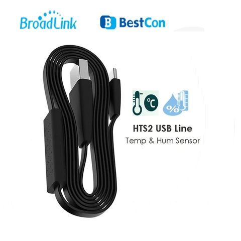 HTS2 USB Port Tempetature Humidity Sensor Detector Work With For RM4 Pro/RM4 Mini Smart Remote