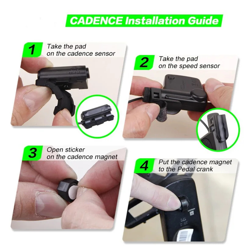 9 Wireless Bicycle Computer Bike Odometer Speedometer LCD Display 3 in 1 Cycling Computer Speed Cadence Heart Rate Monitor Sensor