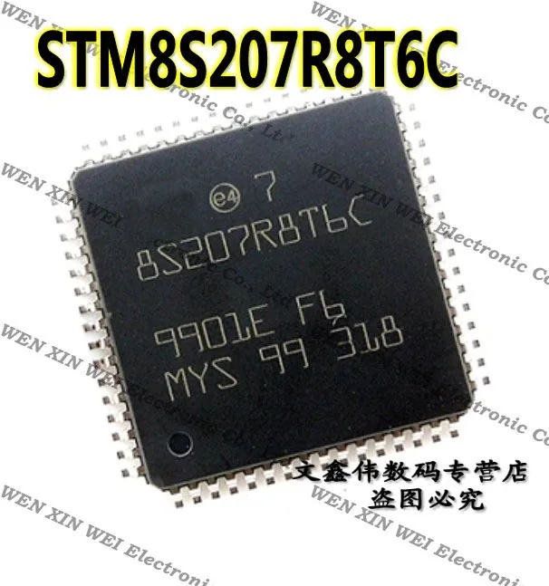 10 шт./лот STM8S207R8T6C 8S207R8T6C LQFP64 8