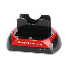 2," 3,5" IDE SATA USB 2,0 док-станция двойной HDD жесткий диск Док-станция базовая станция Поддержка жесткого диска диск Европа США Великобритания Австралия разъем