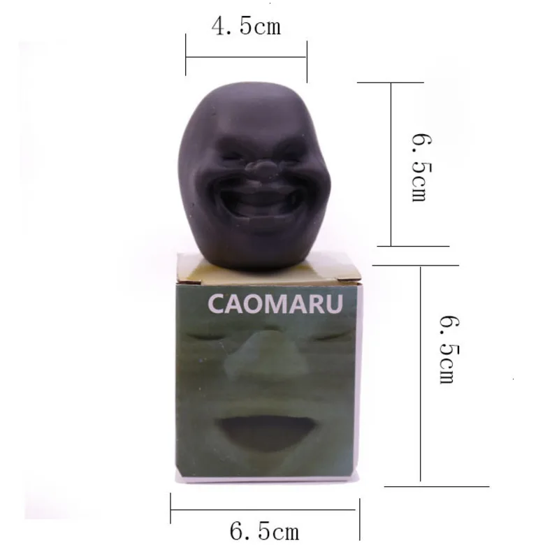 Caomaru антистрессовая игрушка для детей и взрослых, милая мягкая липкая звуковая игрушка для снятия стресса, Забавный антистрессовый подарок для детей