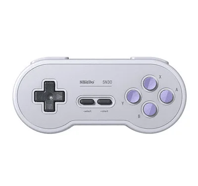 8bitdo SN30 Беспроводной Bluetooth контроллер цвета радуги Поддержка nintendo переключатель Android MacOS геймпад - Цвет: Белый