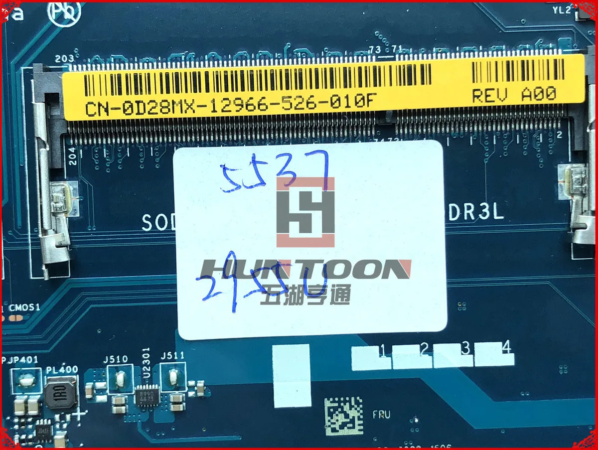 Высокое качество VBW01 LA-9982P D28MX для Dell Inspiron 5537 3537 Материнская плата ноутбука CN-0D28MX 2955U DDR3L полностью протестирована