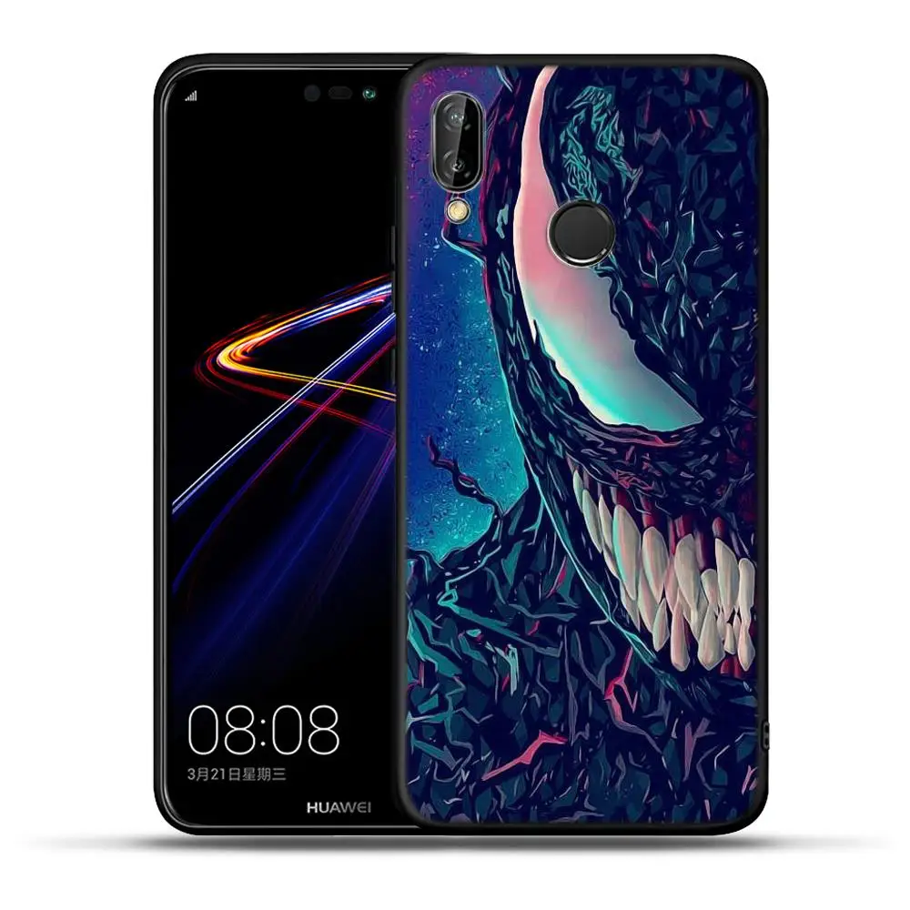 Чехол Venom Joker для huawei P Smart P30 P20 Lite mate 20 Pro Y5 Y6 Y7 Y9 Prime P Smart Plus Мягкий силиконовый чехол из ТПУ