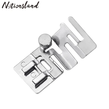 

Sewing Machine Presser Foot for Elastic Cord Band Fabric Stretch Stitching Multi-purpose Domestic Sewing Machine Part