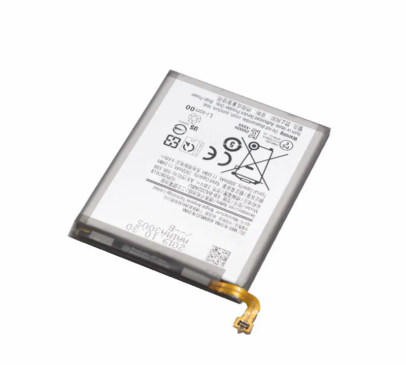 1 х 3000 мАч 11.55Wh сменный аккумулятор EB-BA202ABU аккумулятор для samsung Galaxy A20e A20 батареи