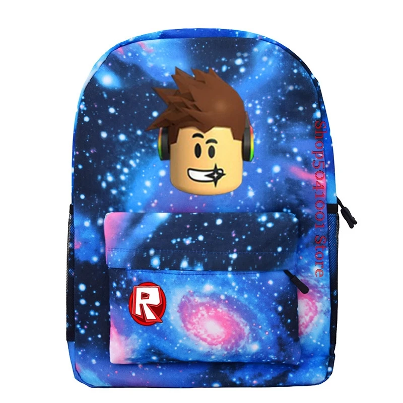 

Starry Style Student School Bags Robloxer backpack for teenagers Kids Unisex Laptop Canvas Bags Children BookBag