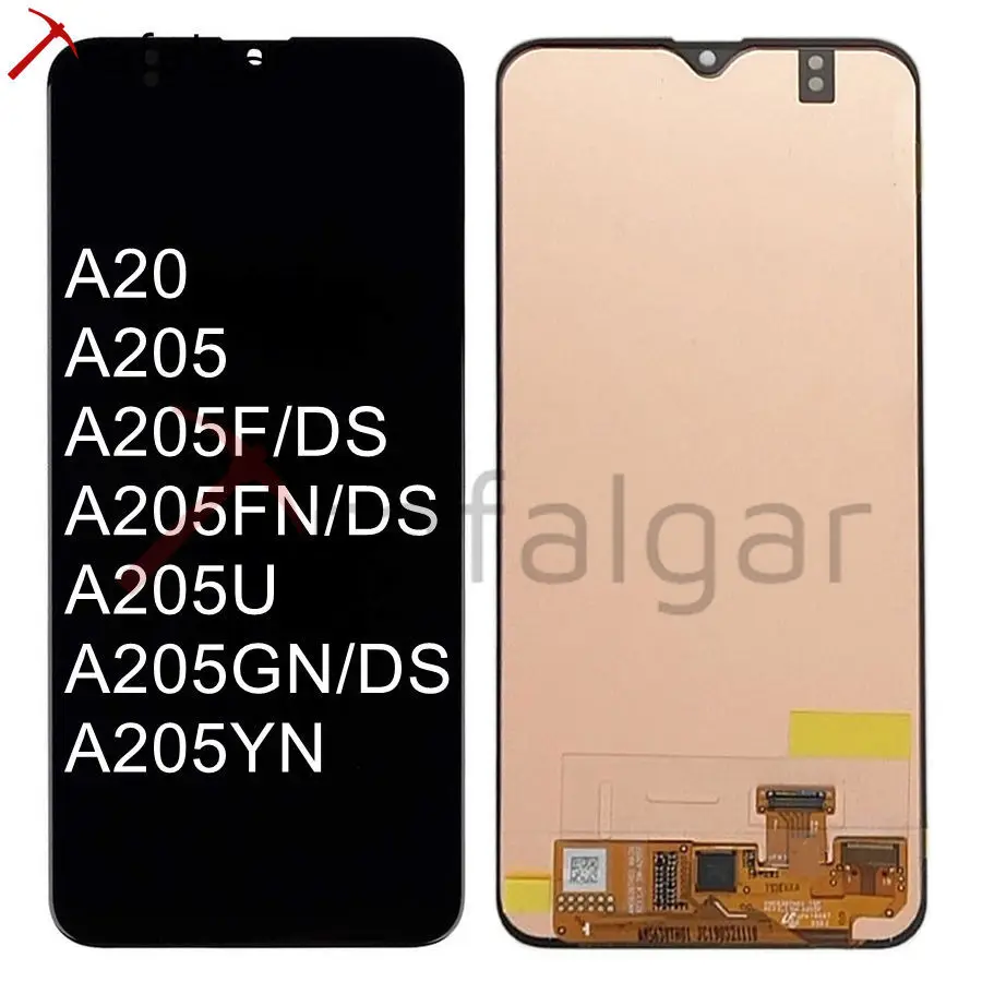 Для SAMSUNG GALAXY A10 A105 A20 A205 A20E A202 A30 A305 A40 A405 A50 A505 A60 A606 A70 A80 A90 5G A908 ЖК-дисплей Дисплей Сенсорный экран