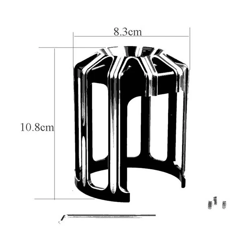 CNC алюминиевый мотоциклетный Масляный Фильтр Крышка для Harley Sportster XL 883 Dyna Softail Touring Unive Топливный Фильтр Крышка черный хром