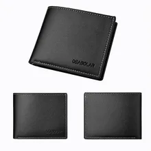 Hot Sale New PU Material Wallet Rcasual Fashion Short Business  Men Multi-card Coin Purse Wallet 069