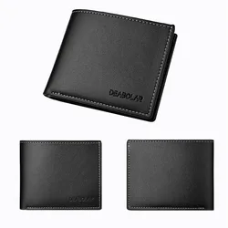 Hot Sale New PU Material Wallet Rcasual Fashion Short Business  Men Multi-card Coin Purse Wallet 069
