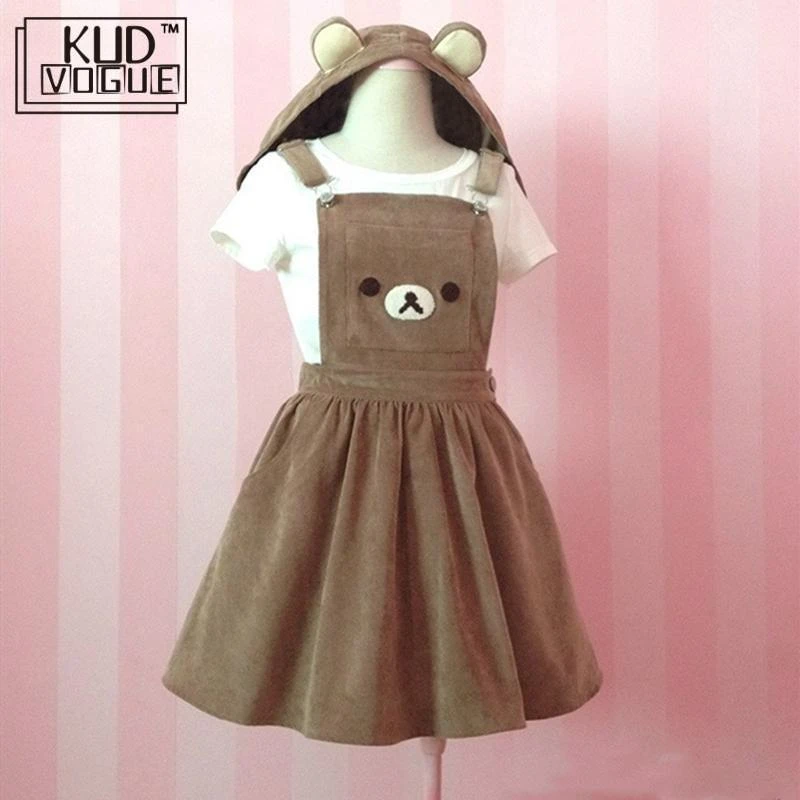 kawaii overall dress