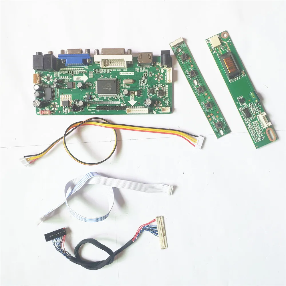 Для планшетов ЖК-мониторов LP141WP1-TLB8/TLB9 LVDS 30Pin CCFL M.NT68676 плата контроллера 1440*900 14 1