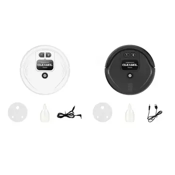 

Home UV Disinfection Smart Sweeping Robot Vacuum Cleaner Floor Auto Suction Sweeper Dust Cleaning Catcher USB Rechargeable