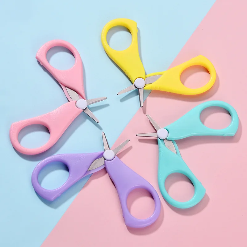 Newborn Baby Safety Nail Clippers Scissors Cutter Convenient Daily Baby Nail Shell Shear Manicure Tool Scissors Tool