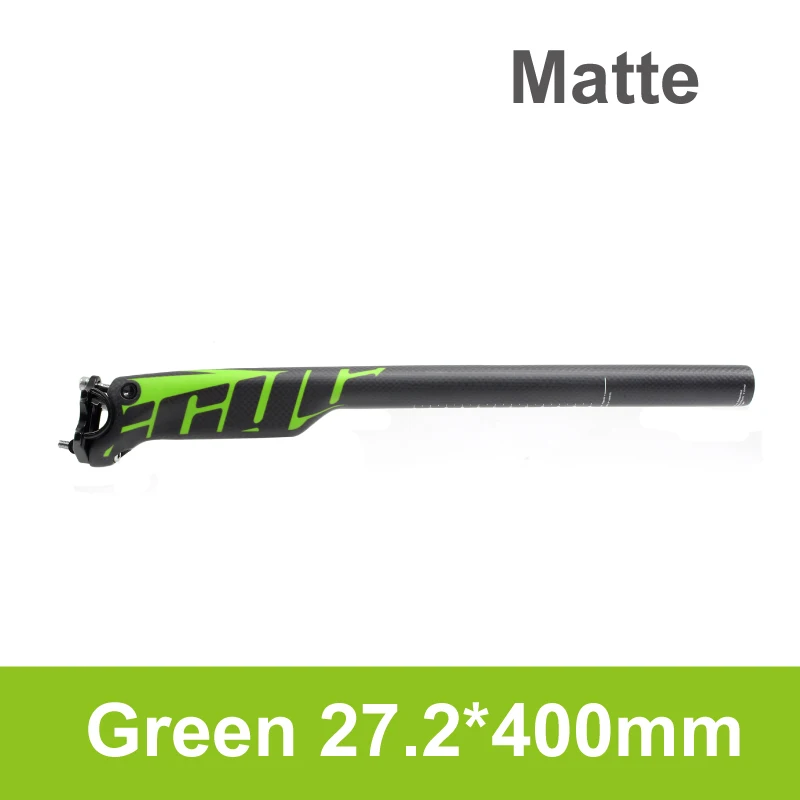 Carbon MTB Bicycle Seatpost with 20mm Offset - Available in Multiple Lengths