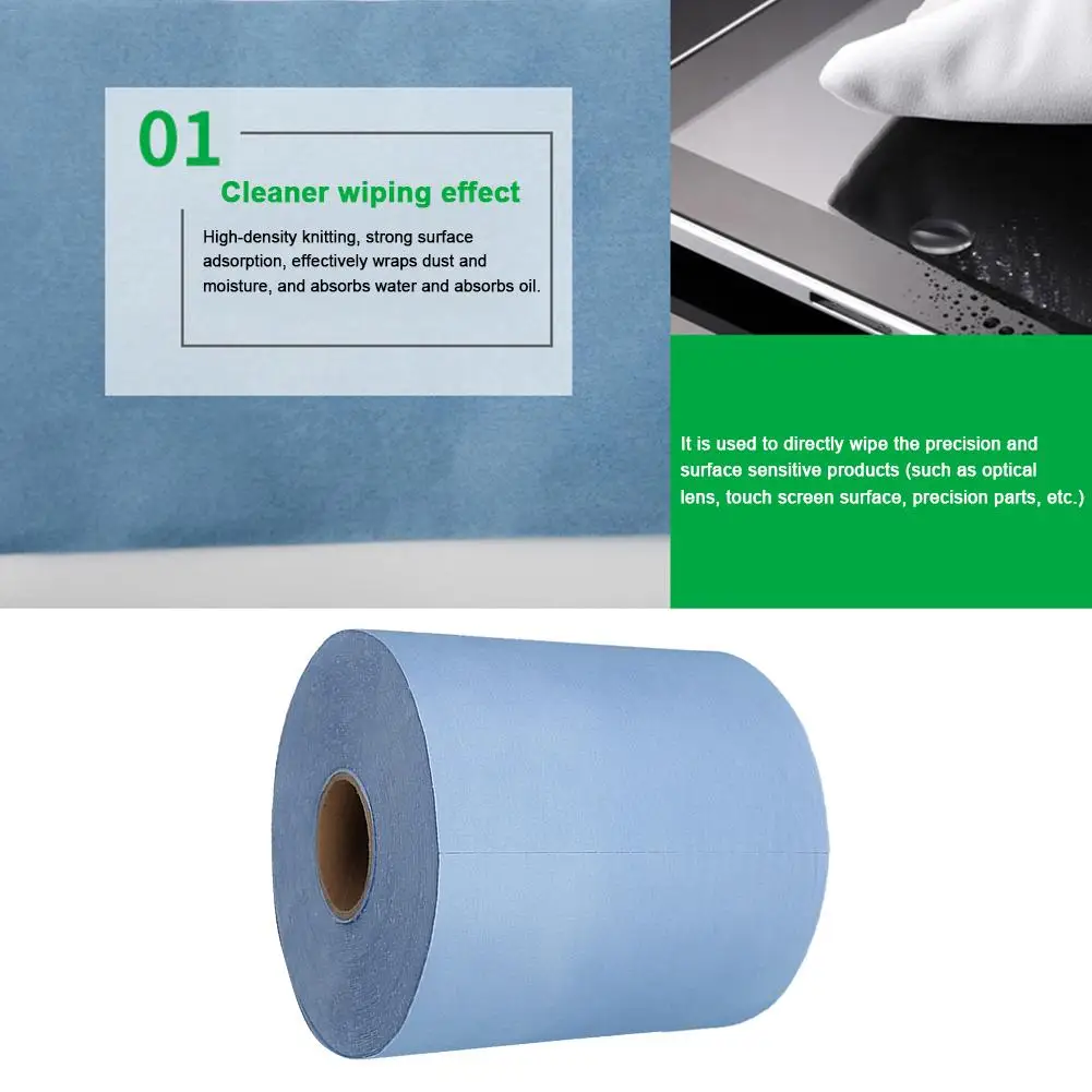 500 шт рулон бумажного полотенца без пыли поглощение масла многоцелевой рулон бумаги для чувствительной поверхности