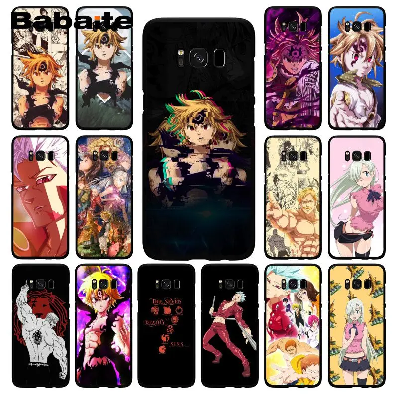 Чехол для телефона Babaite Seven deadly sins Samsung Galaxy S10E S7 Edge S9 S8 S10plus S6 S10Lite|Бамперы| |