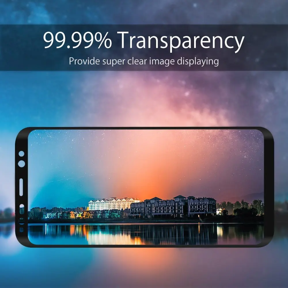 Подходит для Samsung s7 edge s8 s9 plus note 9 4D защита экрана подходит Galaxy 10 pro s10 фотопленка из