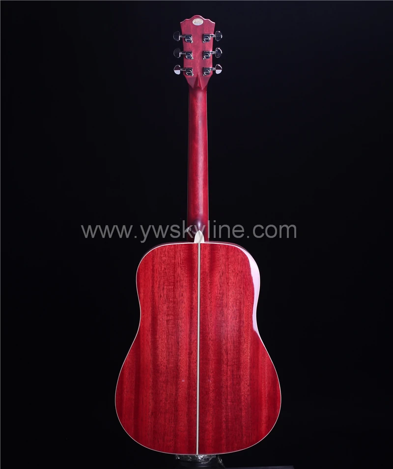 ST. PAUL SPL-D30/SPL-D30C 4" солидная Акустическая гитара из ели, акустическая электрогитара