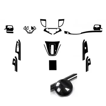 

5D Sticker Interior Glossy Carbon Fiber Decal For Honda CRV 2012-2016 Set