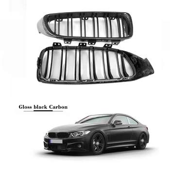 

Carbon Fiber Gloss Black Front Kidney Grill Grille for BMW 4 Series F32 F33 F36 F82 F83 M4 F80 M3 420D 430I 430D 440I 435I 428D