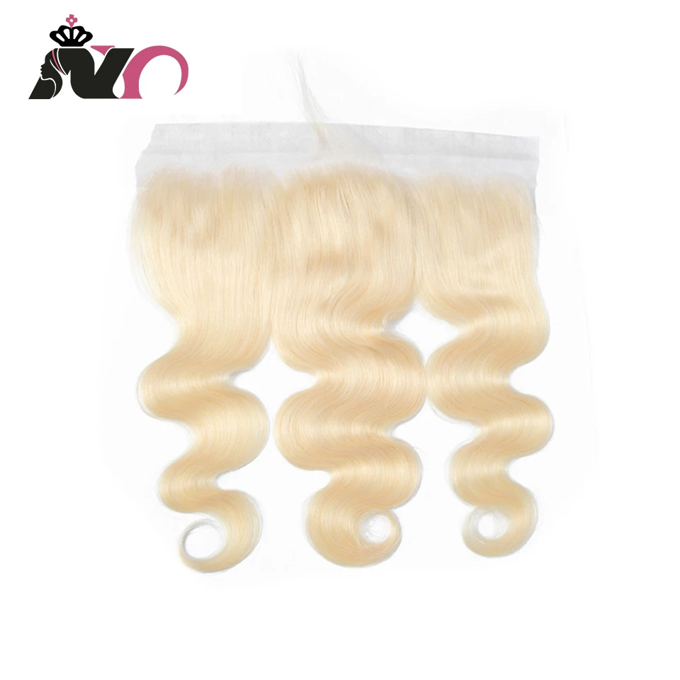 NY Hair 613 ombre Lace fronme Ear to ear Blonde 13x4 перуанские волосы Remy 100% человеческие волнистые