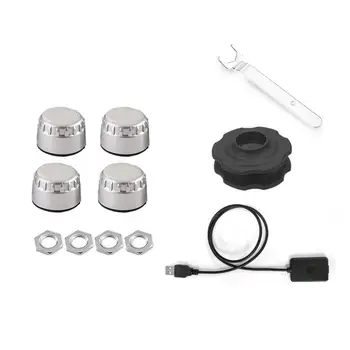 

TPMS Sensor Tire Pressure Monitoring System Bluetooth For Android IOS Tyre Pressure Monitor System Tyre Tpms Monitoring Alarm