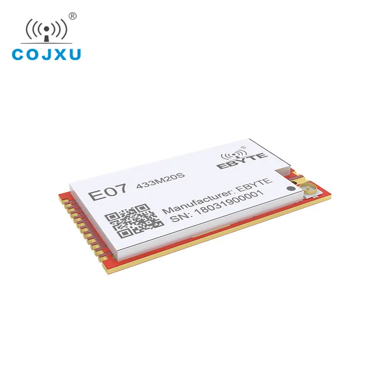 E07 433M20S CC1101 433 МГц 100 мВт rf модуль 20dBm дальний SMD PA приемопередатчик IPEX передатчик и