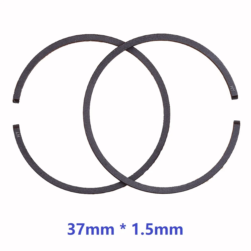 2pcs/lot Wholesale Piston Ring 37mm * 1.5mm For KAAZ KAWASAKI TD33 TG33 STIHL HUSQVARNA Trimmer Brushcutter Blower Chainsaw | Инструменты
