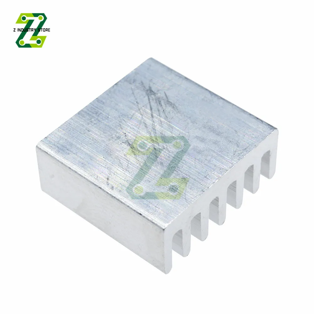 Aluminum Heat Sink 10PCS Heatsink Cooler Aluminum Heat Sink Radiator Electronic Chip Heat Dissipation Cooling aluminum heat sink