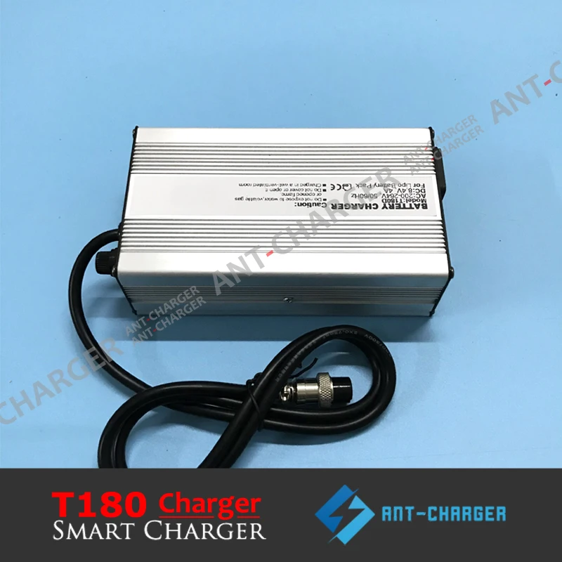 T180 180W 12.6V 10A Smart Charger for 10.8V11.1V12V 3s LipoLi-ionLithium Ion Battery Pack 100-240VAC Input Aluminum Shell (2)