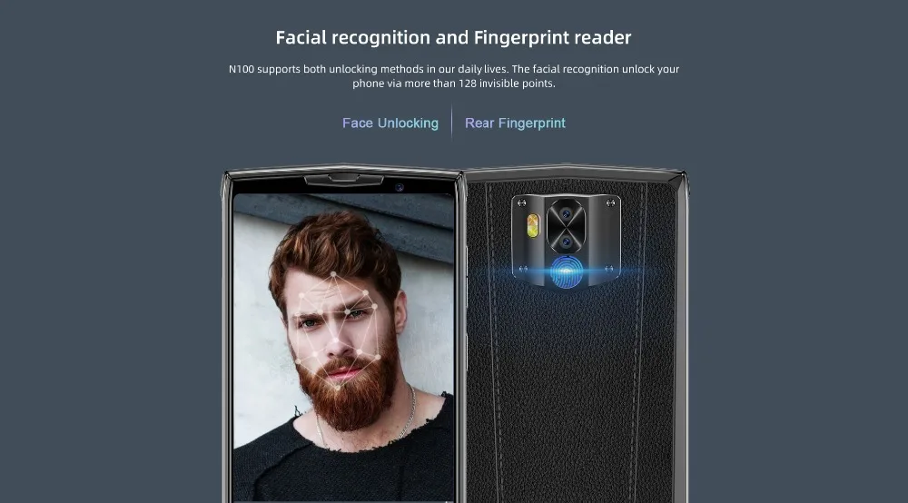 Doogee N100 мобильного телефона 10000 мА/ч, Батарея 5,9 дюймов FHD+ безрамочный экран с Дисплей 21MP+ 8MP Камера 4 Гб Оперативная память 64 Гб Встроенная память Octa Core MT6763 4G смартфон