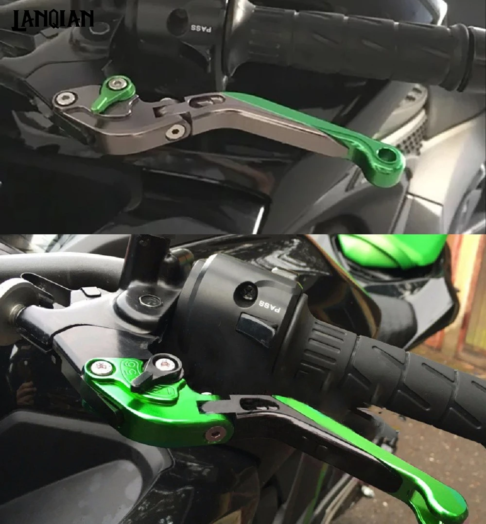 Для Kawasaki ER-5 Мотоцикл Регулируемый складной выдвижной тормозной рычаг сцепления ER5 ER 5 2004 2005 E R 5 CNC аксессуары