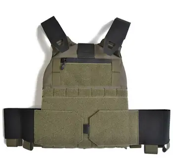

Tactical Hunting Airsoft FCSK2.0 Vest Chest Rig 500D Nylon Fabric with EVA Inserts Panel with Hook & Loop / Chest bag