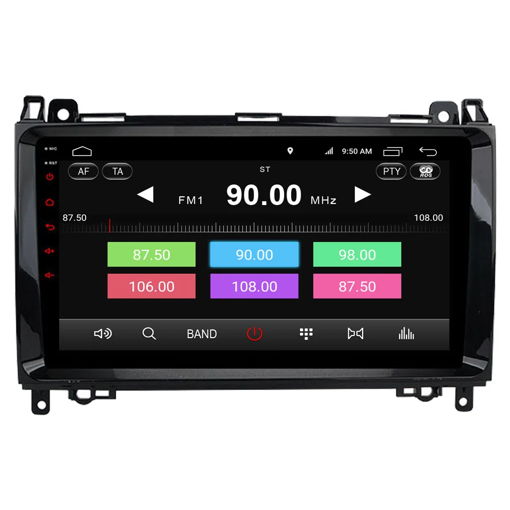 Discount RoverOne For Mercedes A190 A200 W245 B55 B140 B160 Android 9.0 4G RAM 8 Core HD Screen Car Media Styling Accessories Spare Parts 3