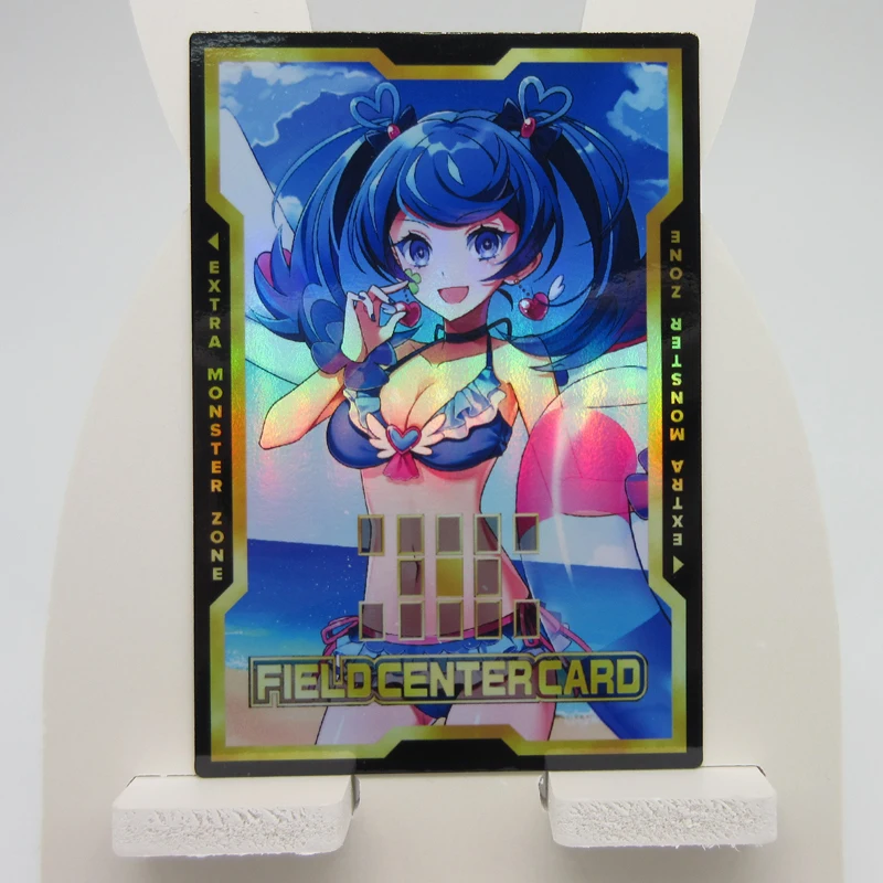 2 шт./компл. Yu-Gi-Oh! VRAINS Blue Angel полевой центр карты Скай зайзен Aoi YGOPRO Yugioh Trickstar структура палубные вентиляторы подарочная карта