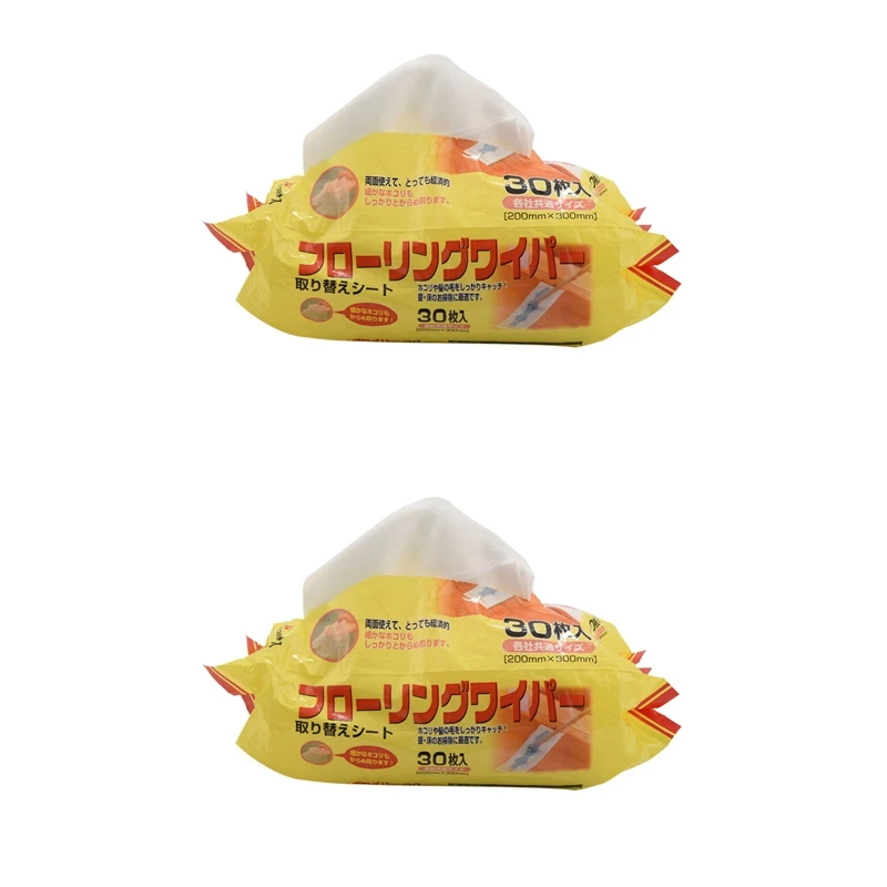

Hot XD-360PCS Disposable Sheets Floor Cleaning Wipe Electrostatic Mop Dust Paper